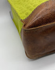 Graf and Lantz Green Fabric Tote