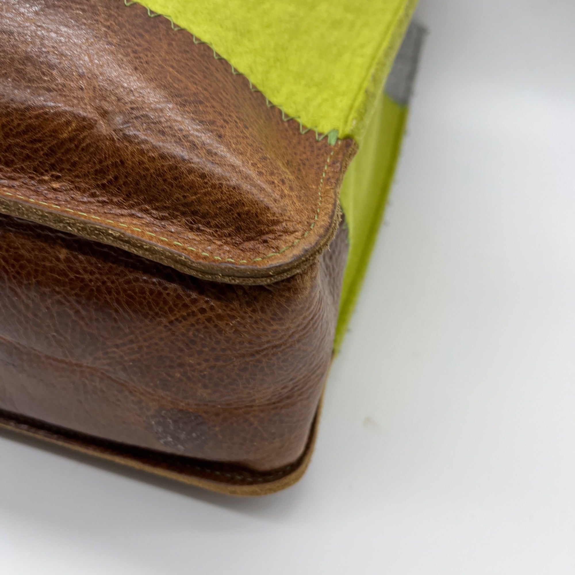 Graf and Lantz Green Fabric Tote
