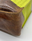 Graf and Lantz Green Fabric Tote