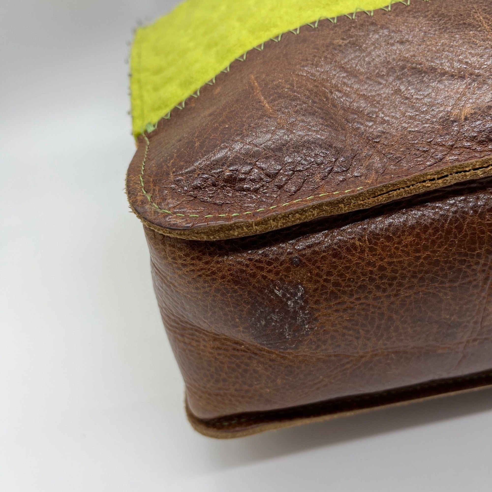 Graf and Lantz Green Fabric Tote