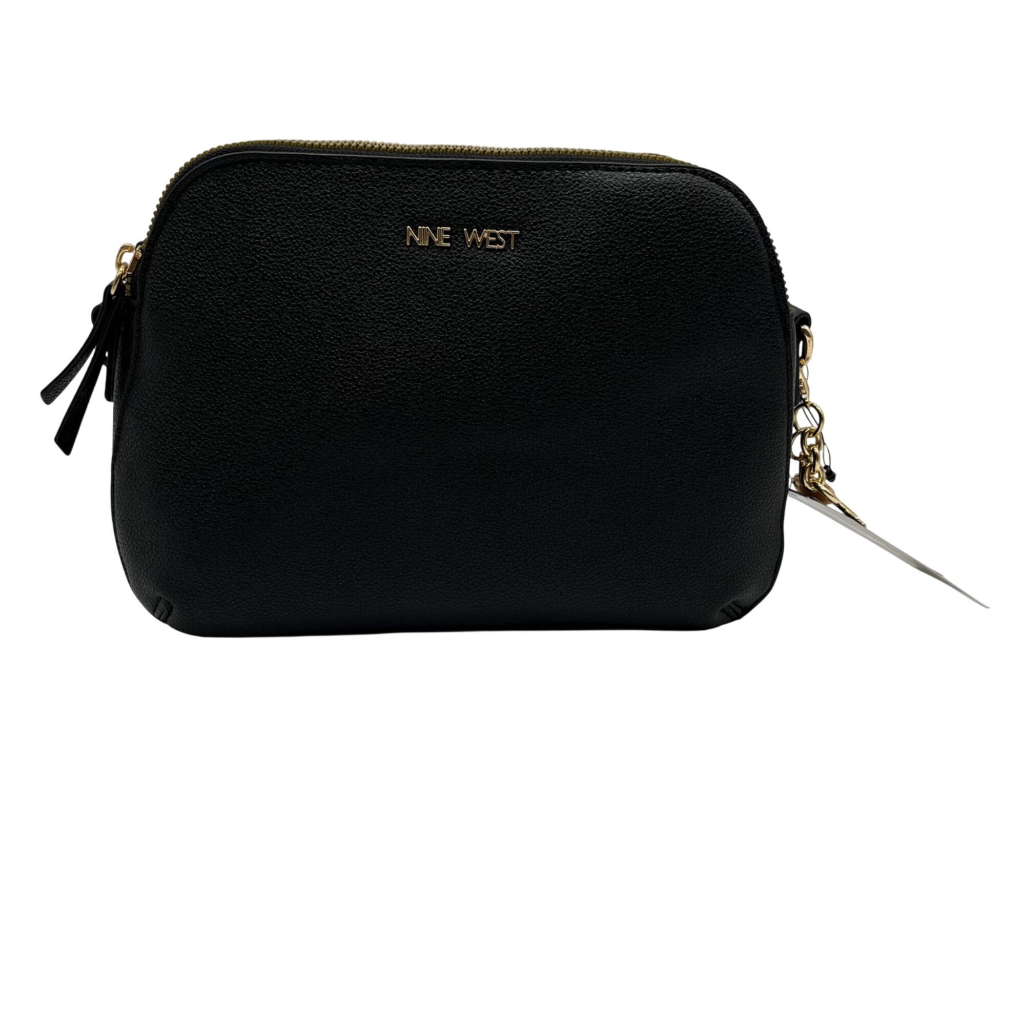 Nine West Black Cibrina Dome Crossbody Bag