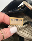 Dooney & Bourke Gray Monogram Canvas Shoulder Bag