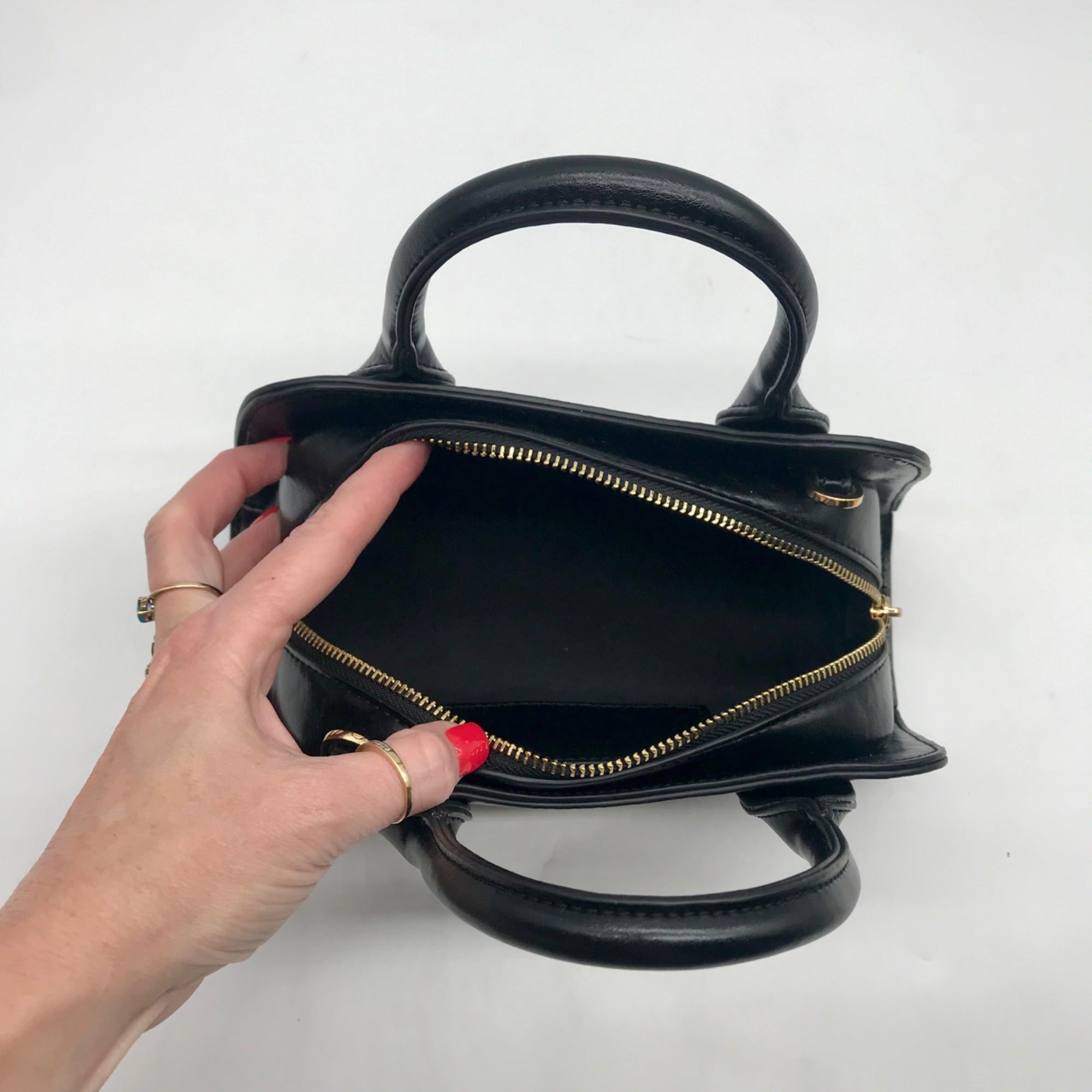 MMS Black Mini City Crossbody Bag