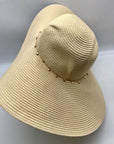 I.N.C. International Concepts Natural Embellished Oversized Floppy Hat