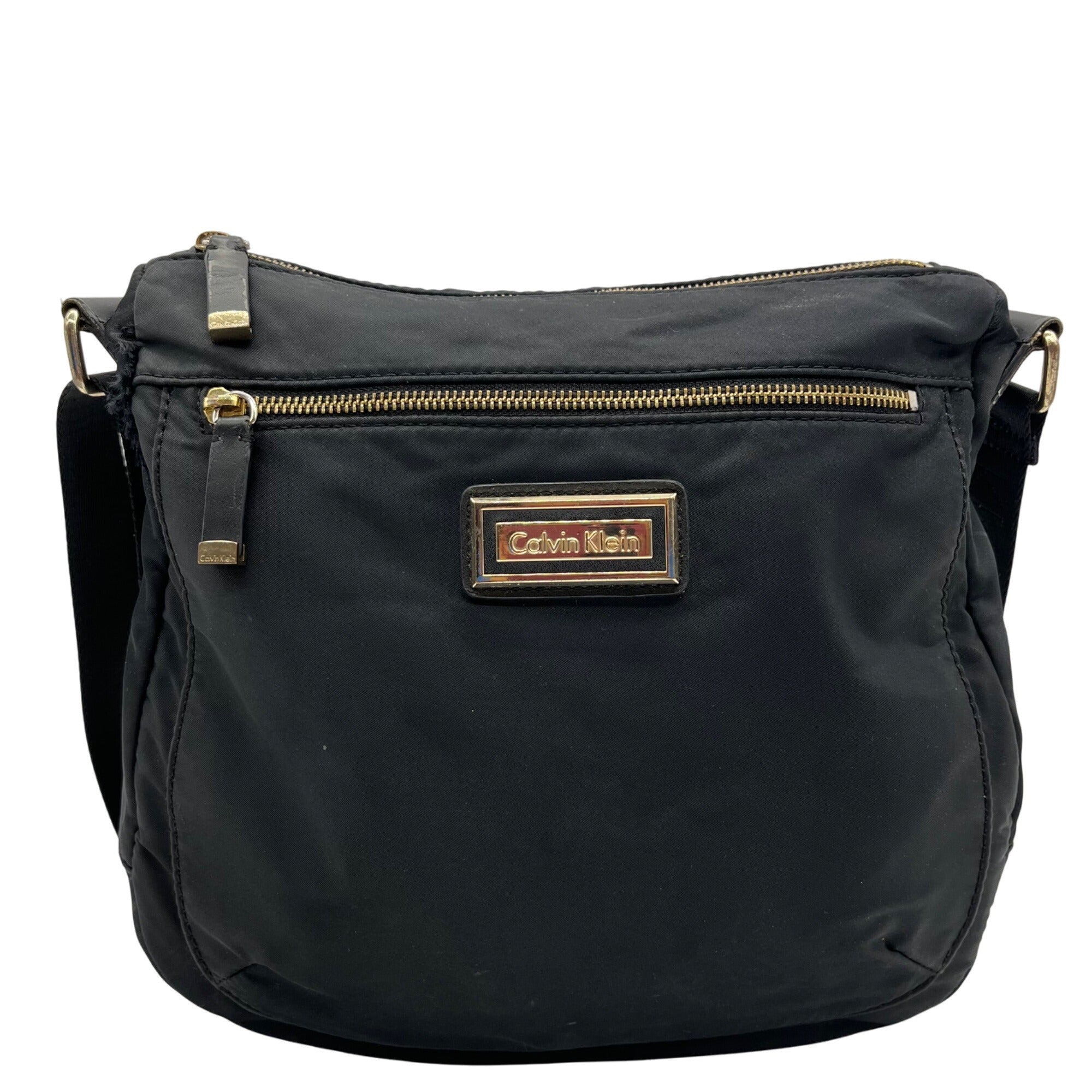 Calvin Klein Black Nylon Crossbody Bag