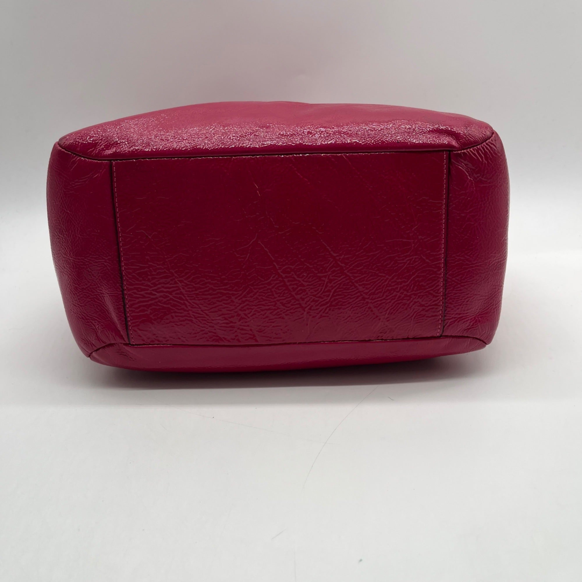 Coach Fuchsia Madison Leather Maggie Shoulder Bag-14118