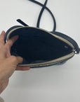 Kate Spade Blue Staci Saffiano Leather Colorblock Dome Crossbody Bag