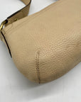 Vintage Coach Beige Pebbled Leather Soho Shoulder Bag 11840