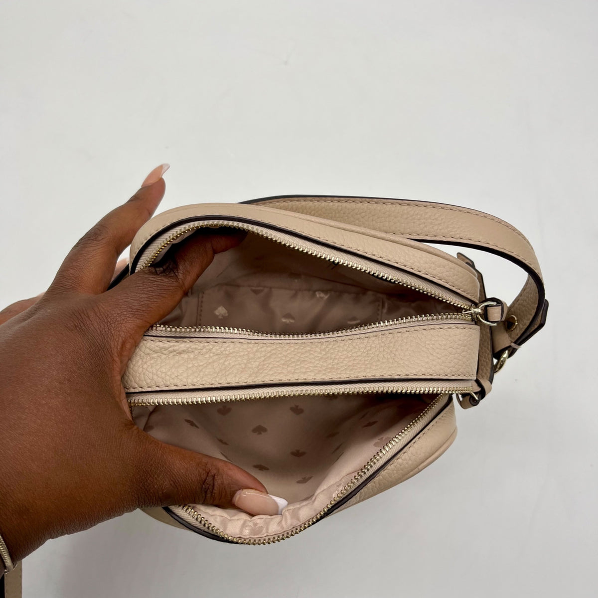 Kate Spade Pebbled Leather Mulberry Street Pyper Crossbody Bag