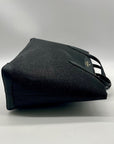 Kate Spade Black Leather Shimmy Tote Bag