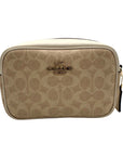 Coach Beige Jamie Camera Coated Canvas Crossbody Bag