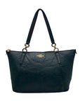 Coach Black Embossed Leather Ava Tote Bag F28558