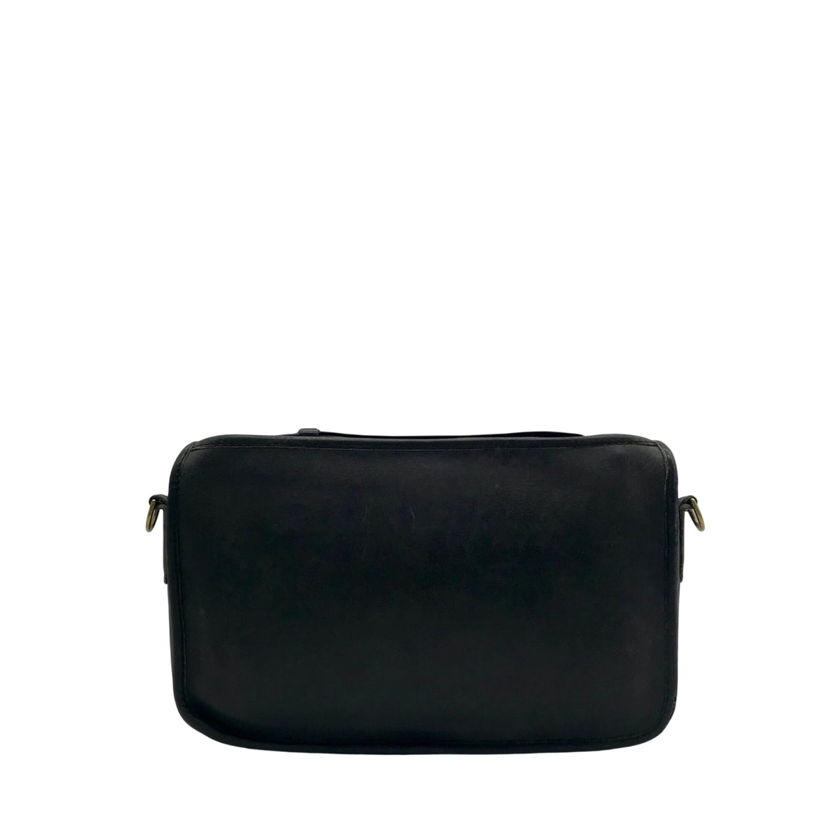 Coach Black Genuine Leather Station Bag 7534