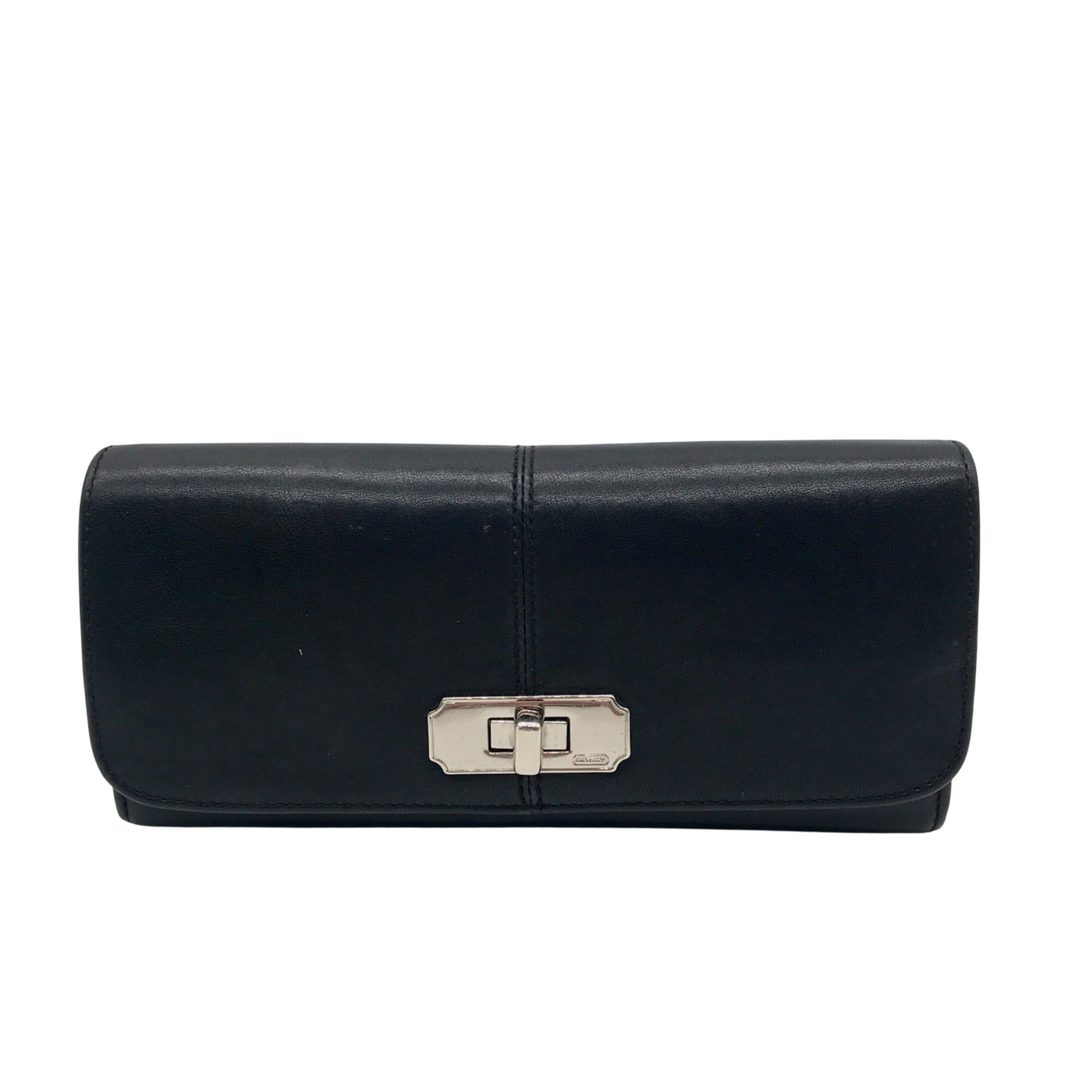 Coach Black Leather Wallet
