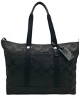 Coach Black Monogram Canvas Signature C Boston Bag F77284