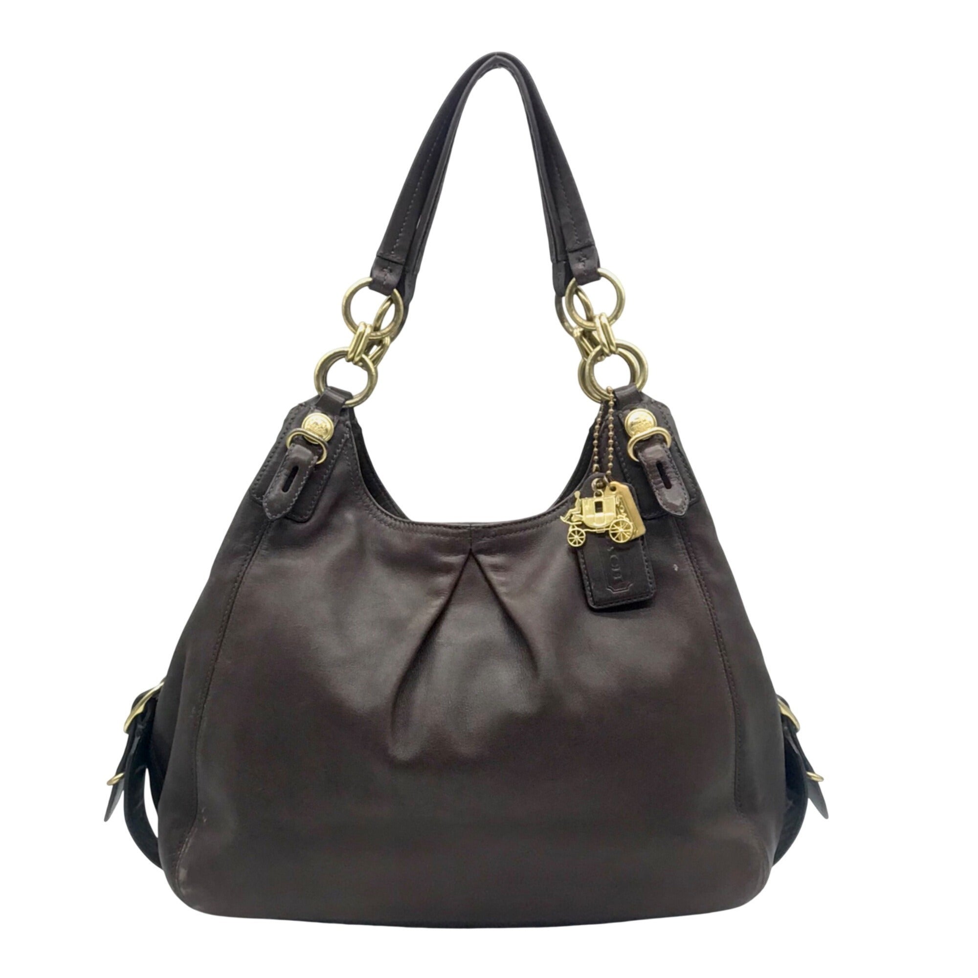 Coach Brown Madison Maggie Shoulder Bag 15742