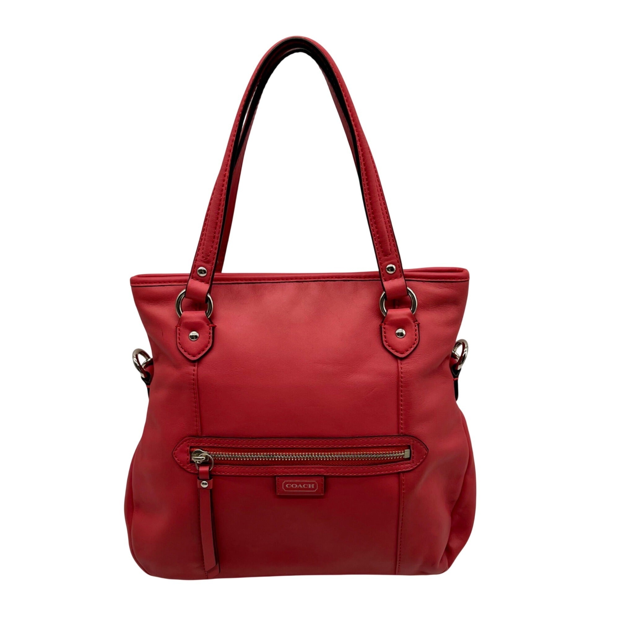 Coach Coral Smooth Leather Tote Bag-F23901