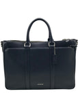 Coach Dark Blue Leather Metropolitan Convertible Brief Bag 