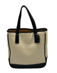 Coach Hamptons Canvas & Leather Tote Bag 7706