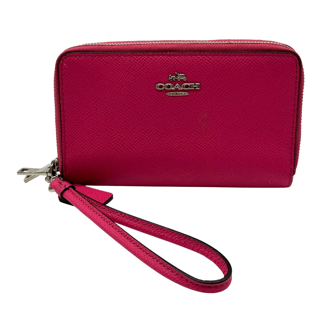 Coach Hot Pink Zip-Around Wallet