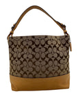 Coach Khaki Jacquard Canvas Y2K Soho Hobo Bag-2156