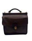 Coach Mahogany Leather Willis Convertible Crossbody Bag-9927