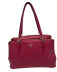  Coach Pink Leather Tote Bag