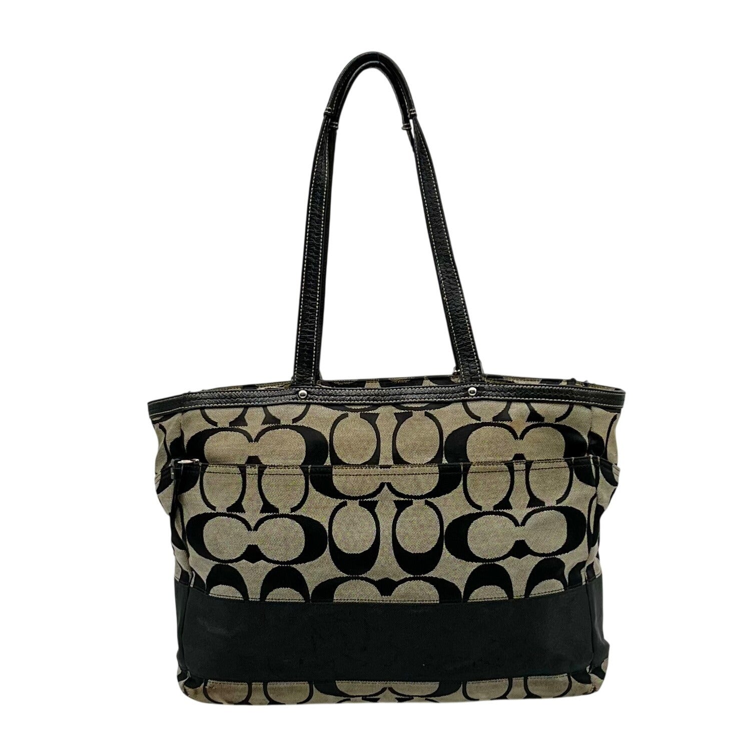 Coach Signature Canvas Diaper Bag F13803