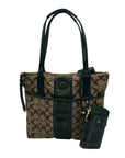 Coach Signature Python Stripe Tote Bag F25706