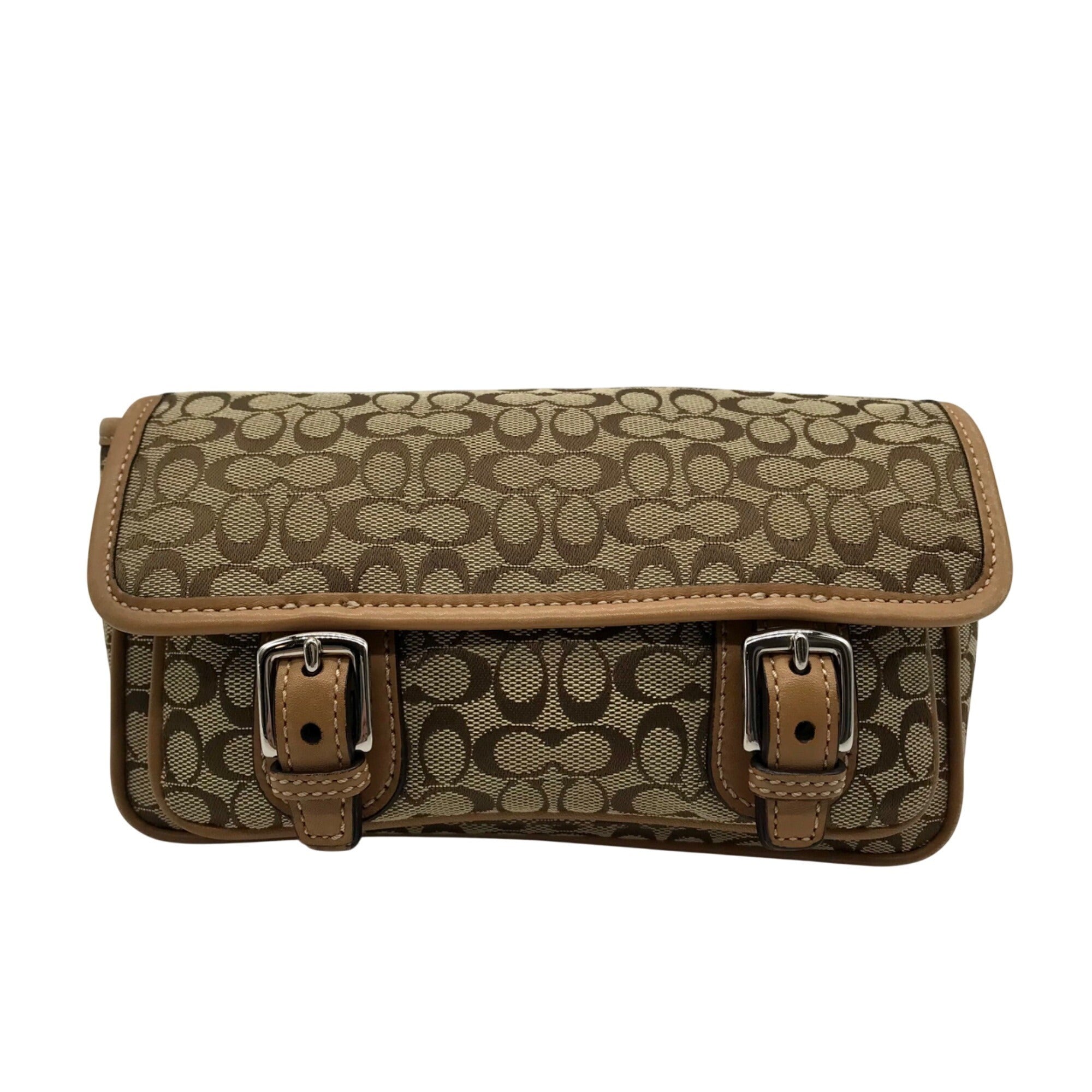 Coach Tan Signature C Belt Bag