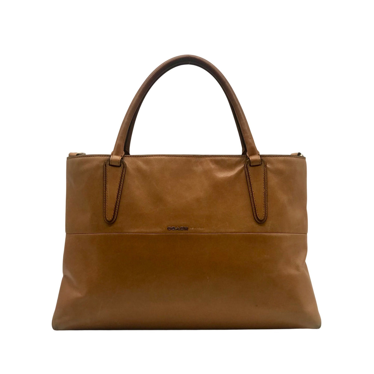Coach Tan Soft Leather Borough Bag 32291