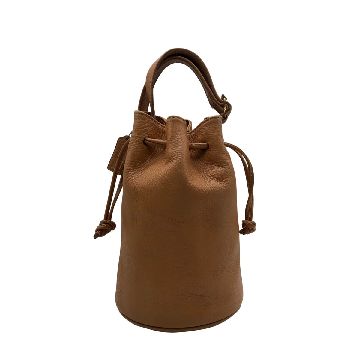 Coach Tan Sonoma Small Drawstring Bucket Bag 4905