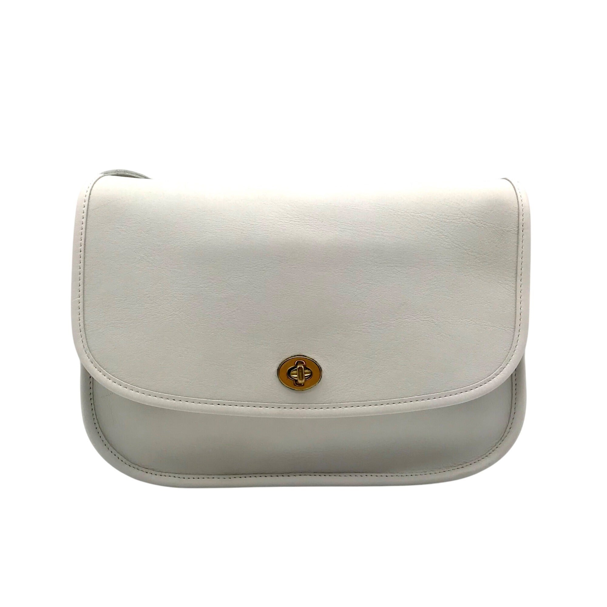 Coach White Leather Vintage City Bag 9790