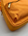 Herschel Orange Fabric Mini Nova Backpack