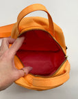 Herschel Orange Fabric Mini Nova Backpack