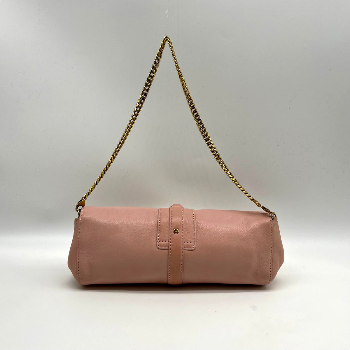 Juicy Couture Pink Faux Leather Vintage Party Clutch