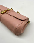 Juicy Couture Pink Faux Leather Vintage Party Clutch