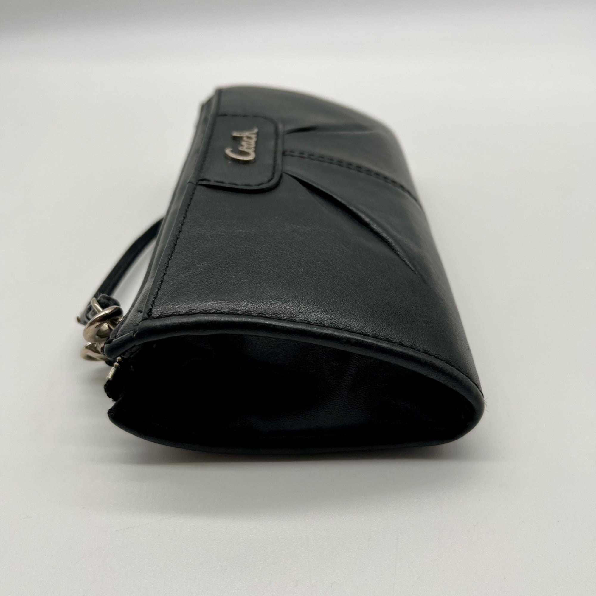 Coach Black Ashley Patent Leather Wallet