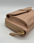 Miztique Pink Leather Crossbody Bag