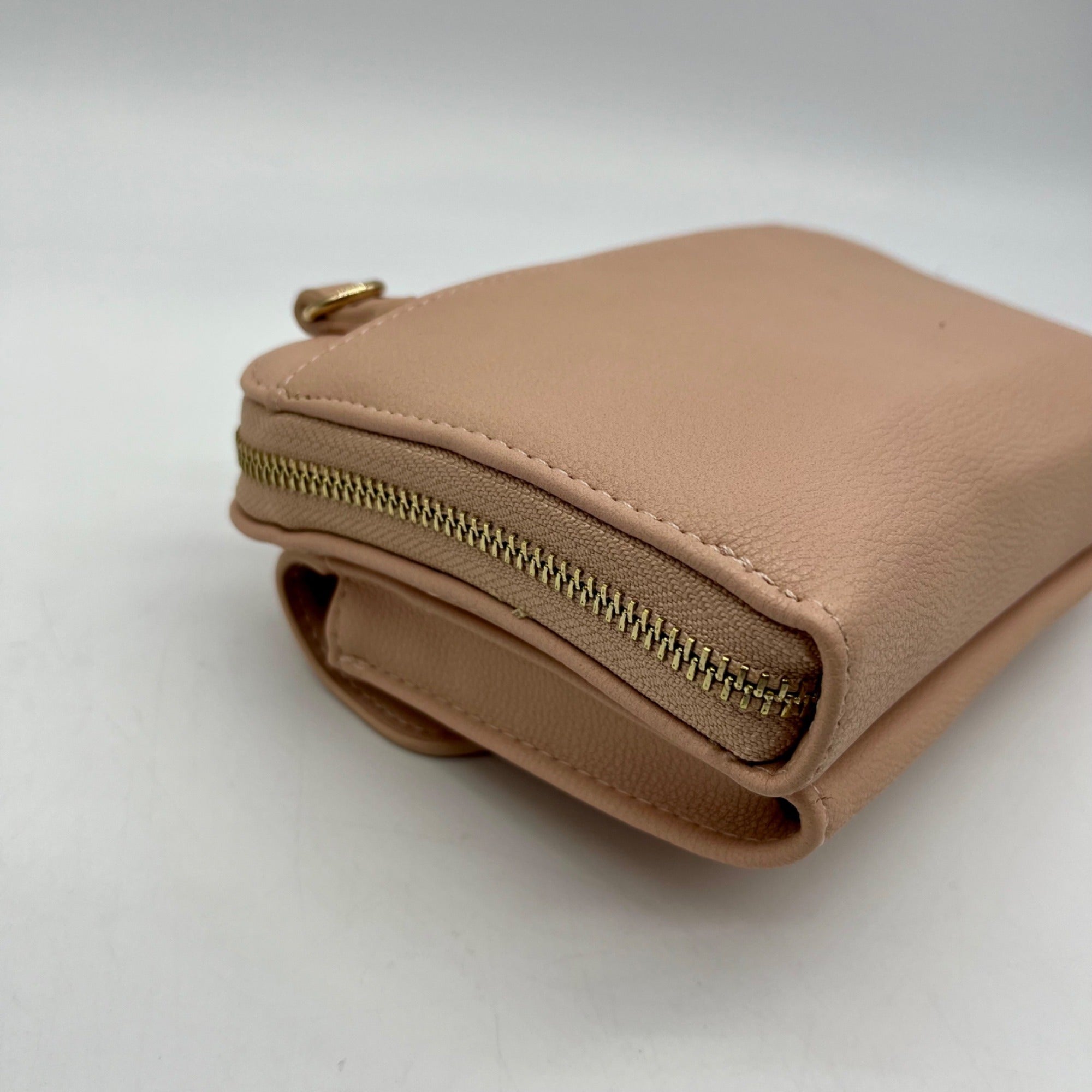 Miztique Pink Leather Crossbody Bag