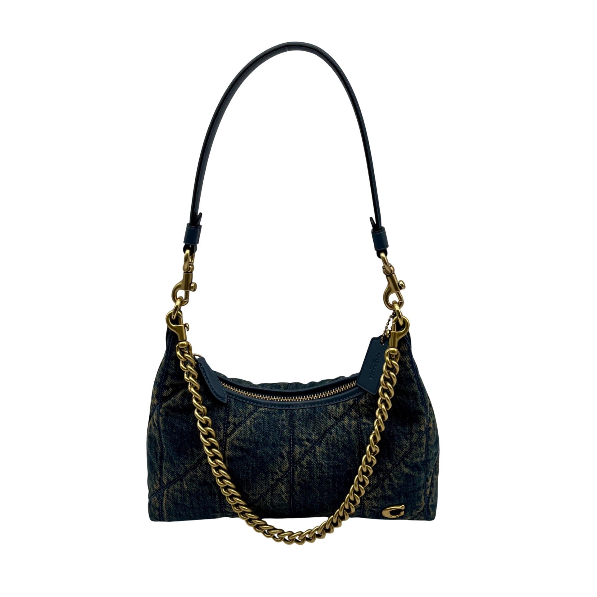 Coach Quilted Denim Juliet Shoulder Bag CDZ67
