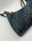 Coach Quilted Denim Juliet Shoulder Bag CDZ67
