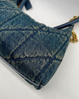 Coach Quilted Denim Juliet Shoulder Bag CDZ67