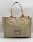 Marc Jacobs Beige Canvas Tote Bag