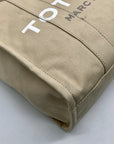 Marc Jacobs Beige Canvas Tote Bag