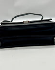 Patricia Nash Black Leather Fringe Crossbody Bag