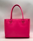 Kate Spade Pink Pebbled Leather Large Satchel