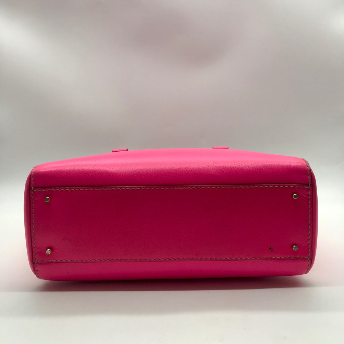 Kate Spade Pink Pebbled Leather Large Satchel