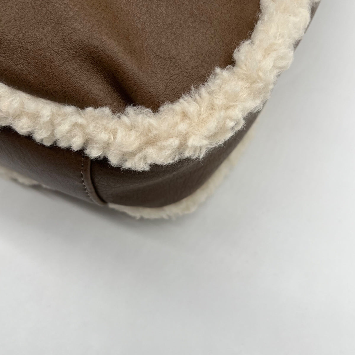 Jen &amp; CO. Brown Faux Leather Shoulder Bag