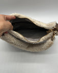 Jen & CO. Brown Faux Leather Shoulder Bag